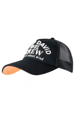 Trucker Cap mit 3D-Logo-Stickerei blue navy