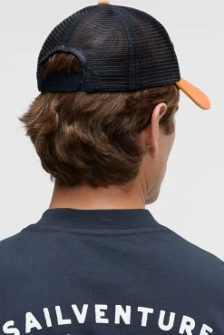 Trucker Cap mit 3D-Logo-Stickerei sunrise neon