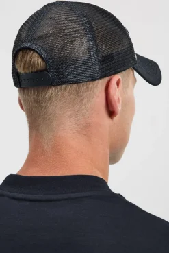 Trucker Cap mit 3D-Logo-Stickerei ecru