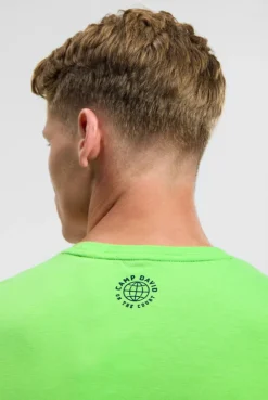 T-Shirt mit Logo Artwork tech green