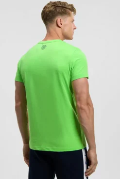 T-Shirt mit Logo Artwork tech green