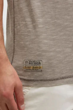 T-Shirt mit Tapes und Rücken-Print rock ridge