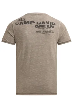 T-Shirt mit Tapes und Rücken-Print rock ridge