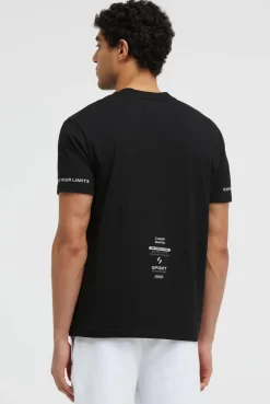 T-Shirt Relaxed Fit mit Artworks black