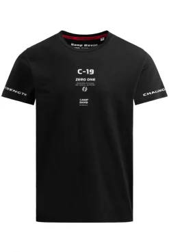 T-Shirt Relaxed Fit mit Artworks black