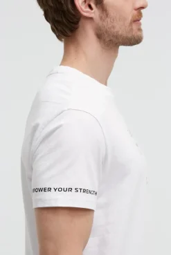 T-Shirt Relaxed Fit mit Artworks opticwhite