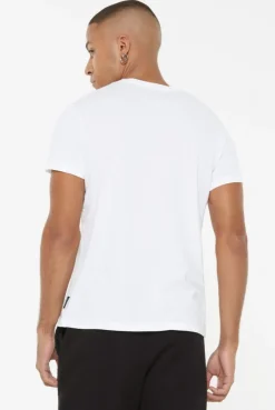 T-Shirt Rundhals, 2er-Pack opticwhite / opticwhite | XS