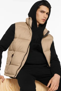 WA-LLY Puffer Vest earth