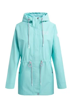 Wind- und Wetterjacke mit Kapuze new aqua | XS