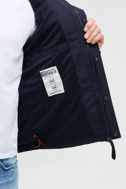 Wind- und Wetterjacke mit Kapuze blue navy