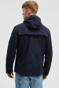 Wind- und Wetterjacke mit Kapuze blue navy
